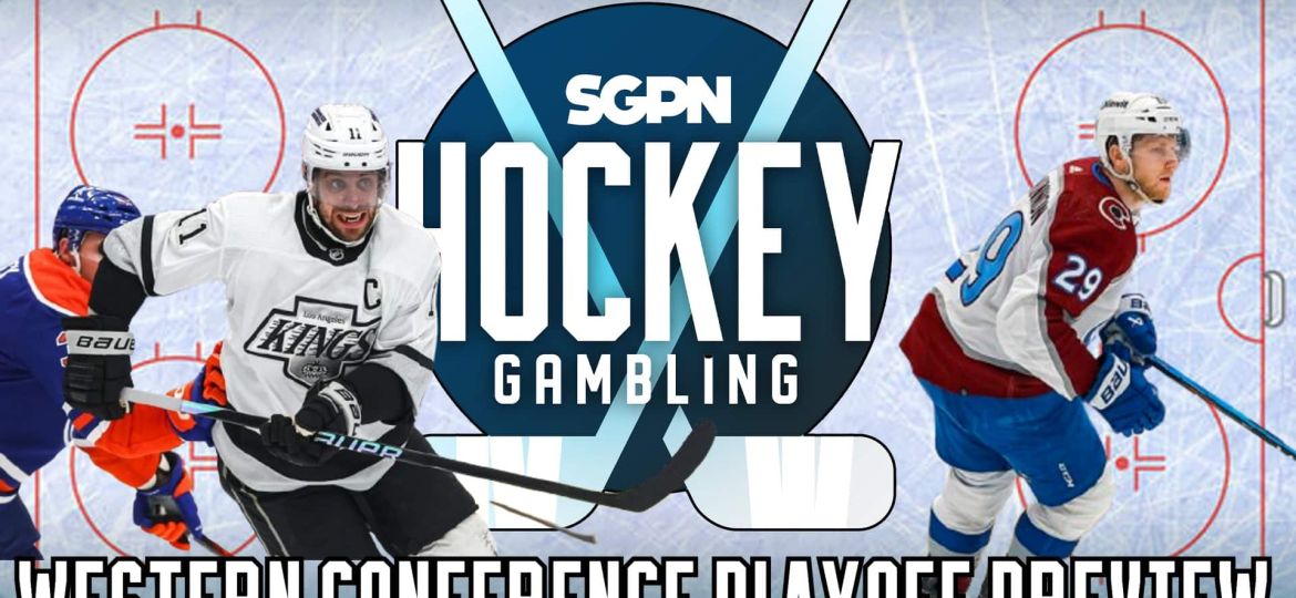 NHL Playoffs: Western Conference Betting Preview | Hockey Gambling Podcast (Ep. 452)