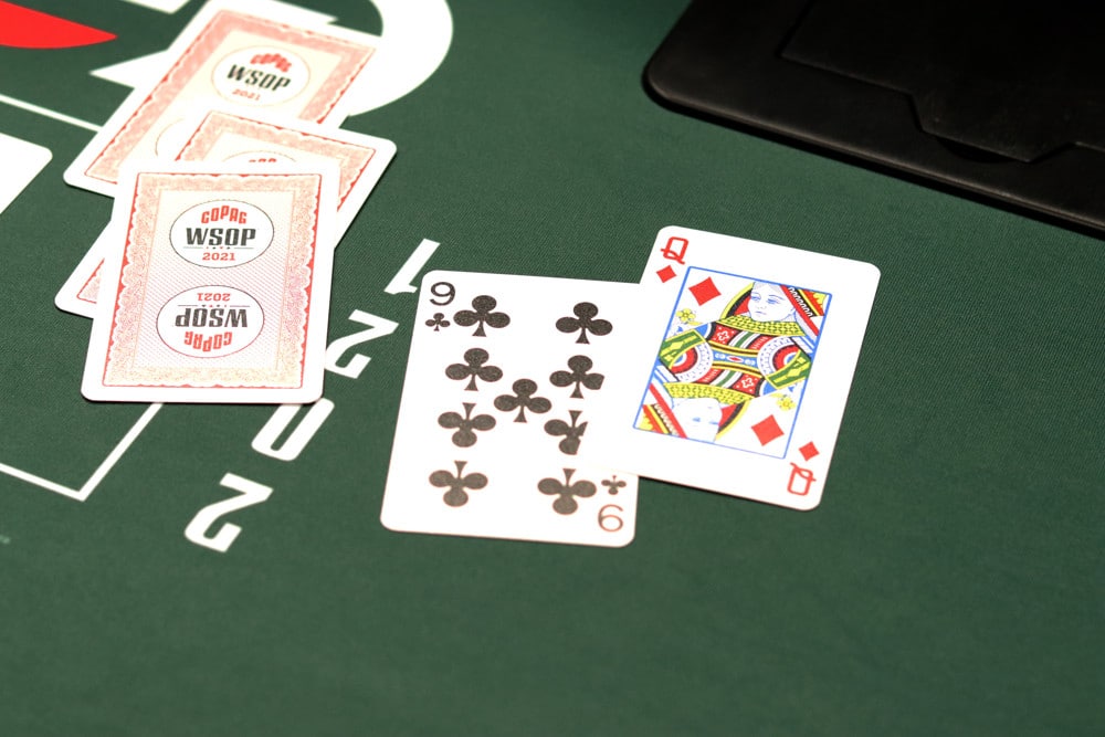 blackjack table