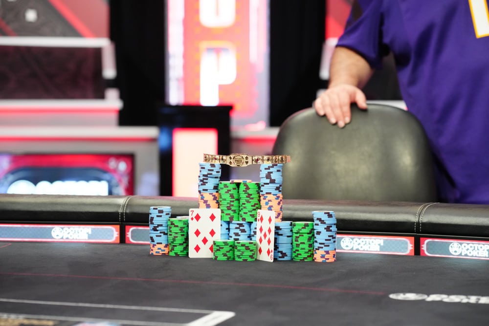 Blackjack guide, chips and cards