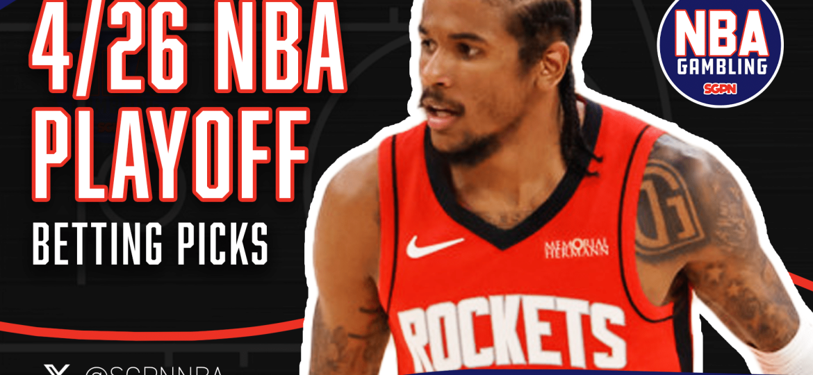 NBA Saturday First Round Game Picks 4/26/25 | NBA Gambling Podcast (Ep. 914)