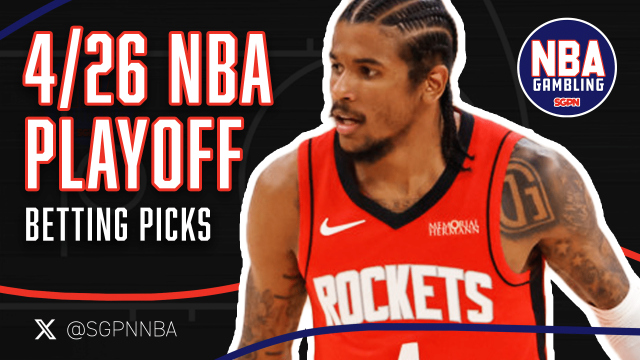 NBA Saturday First Round Game Picks 4/26/25 | NBA Gambling Podcast (Ep. 914)