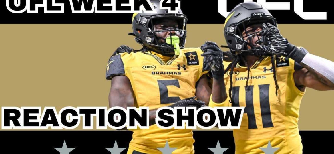 UFL WEEK 4 Reaction Show | The UFL Gambling Podcast (Ep. 33)
