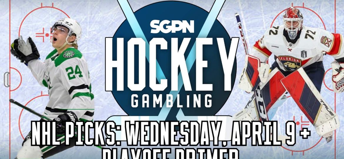 NHL Picks: Wednesday, April 9 + Conference Futures | Hockey Gambling Podcast (Ep. 450)