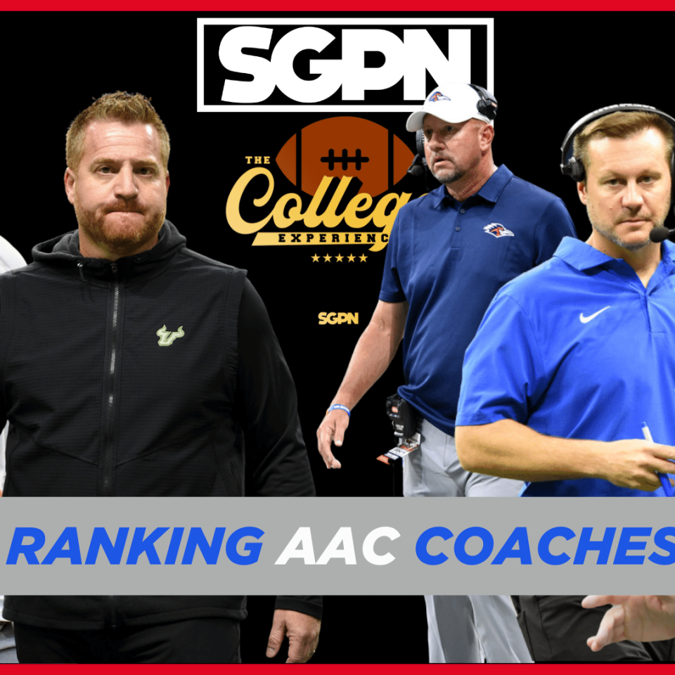 AAC (American) Conference Coach Rankings (1-14) | The College Football Experience (Ep. 1863)