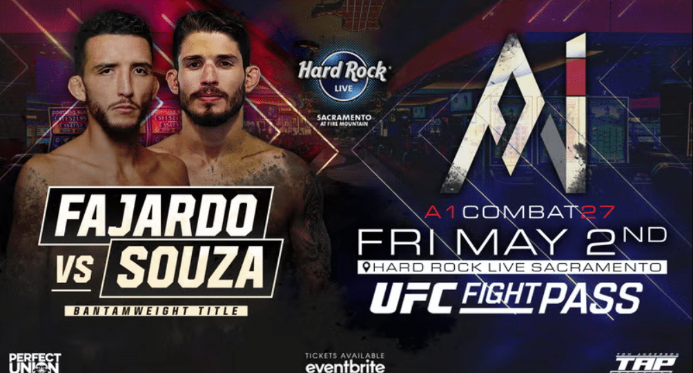 Urijah Faber's A1 Combat 27 is our regional show of record this week. Come check out regional mma to make some picks, predictions & bets