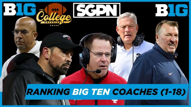 Big Ten Coach Rankings (1-18) | The College Football Experience (Ep. 1859)