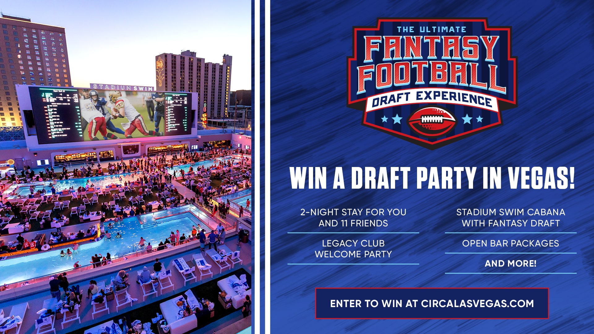 Circa Fantasy Football Draft Experience and Party