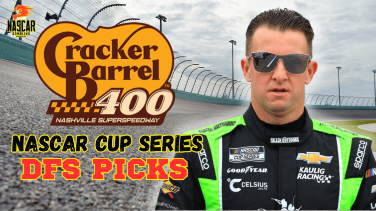 Cracker Barrel 400 DFS Picks 2025 I NASCAR Gambling Podcast (Ep. 627)