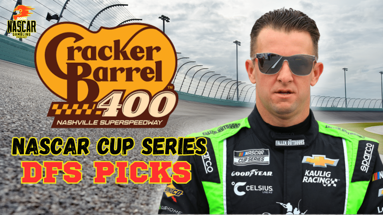 Cracker Barrel 400 DFS Picks 2025 I NASCAR Gambling Podcast (Ep. 627)