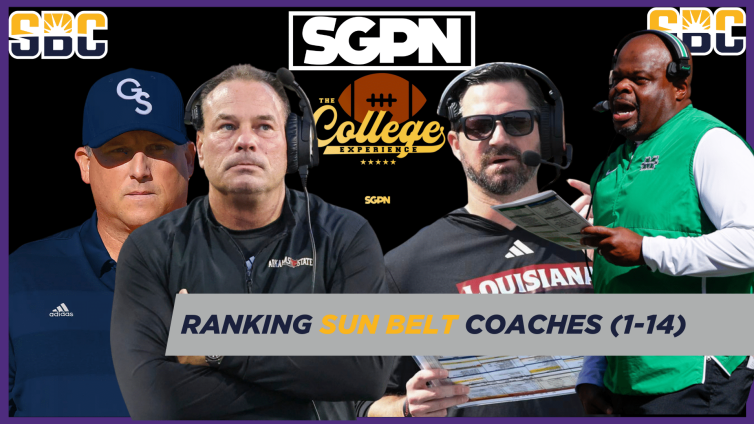 Sun Belt Conference Coach Rankings (1-14) | The College Football Experience (Ep. 1864)