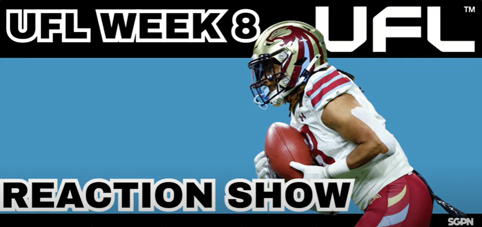 Week 8 Reaction Show & Power Rankings | The UFL Gambling Podcast (Ep. 42)