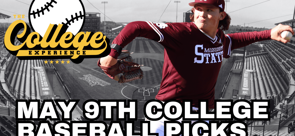 College Baseball Picks For May 8th + Weekend Preview