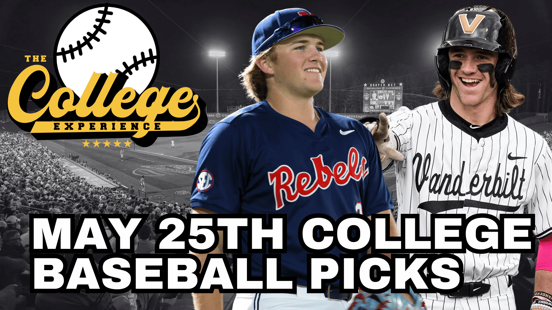 College Baseball Picks May 25th - NCAA Baseball Conference Tournament Previews