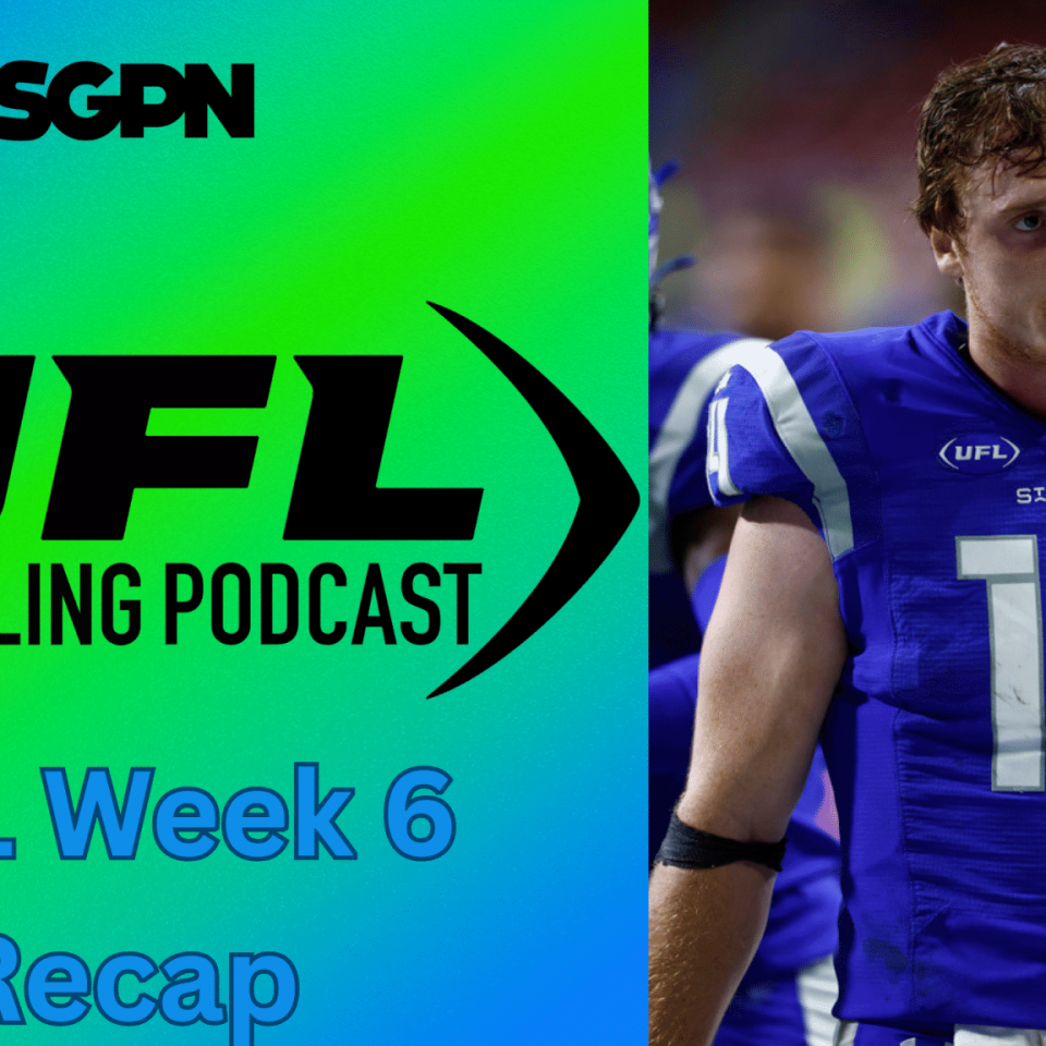 Week 6 Reaction Show & Power Rankings | The UFL Gambling Podcast (Ep. 39)
