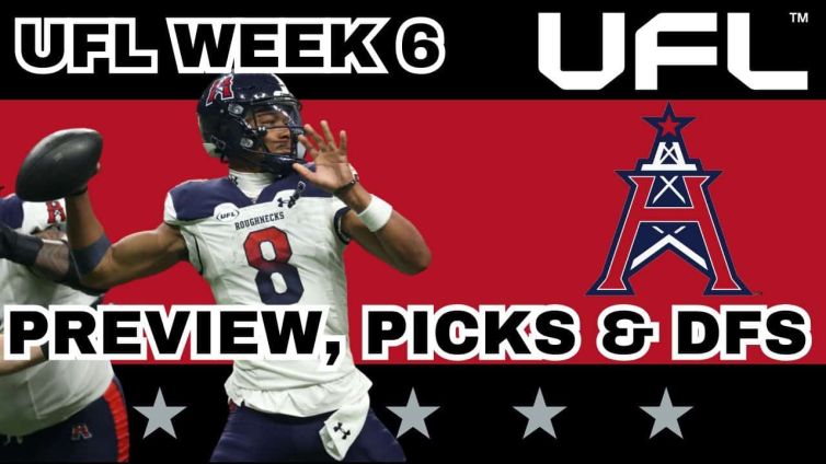 UFL Week 6 Preview, Picks & DFS | The UFL Gambling Podcast (Ep. 36)