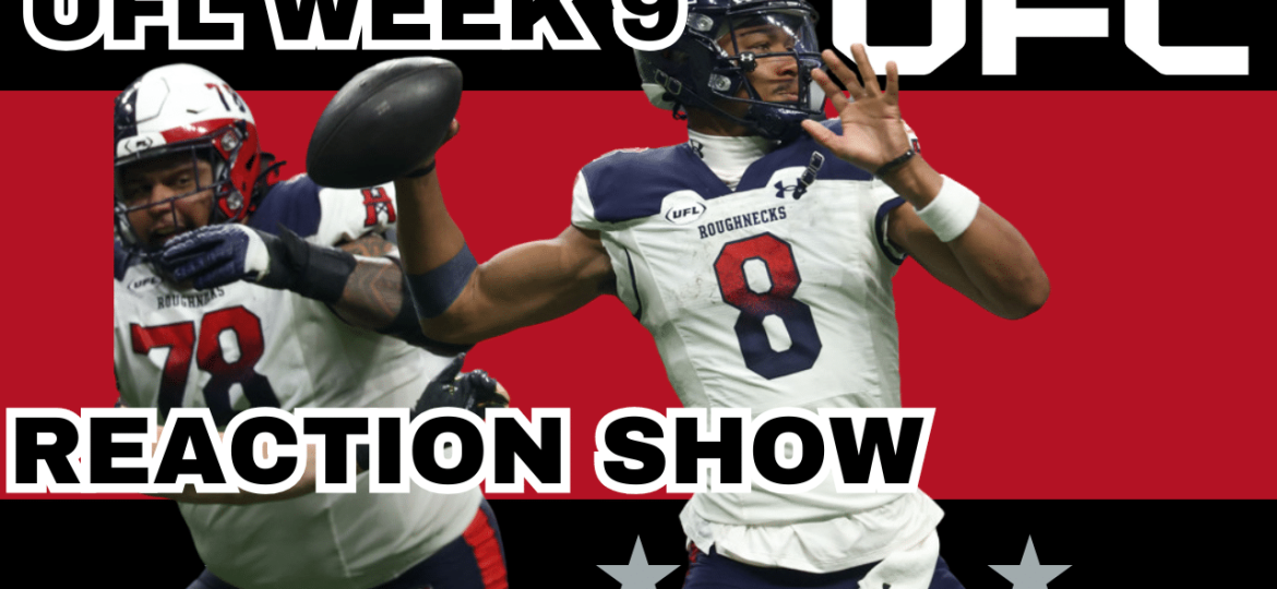 UFL Week 9 HOT FRESH Reactions & Power Rankings | The UFL Gambling Podcast (Ep. 41)