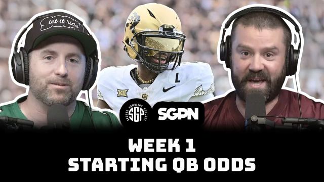 Week 1 Starting QB Odds