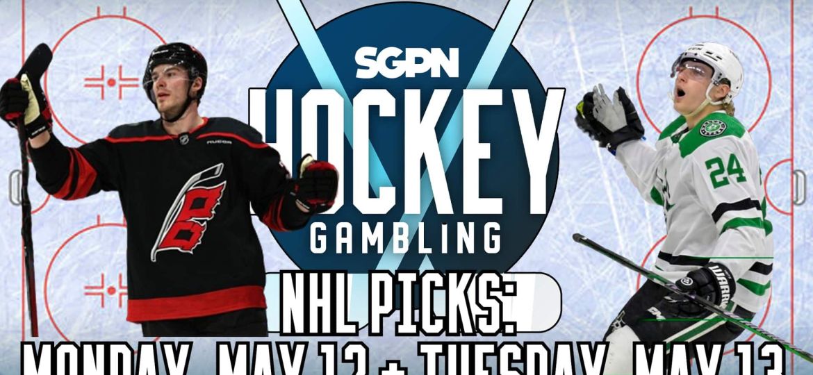 NHL Picks & Player Props: Monday, May 12 + Tuesday, May 13 | Hockey Gambling Podcast (Ep. 467)