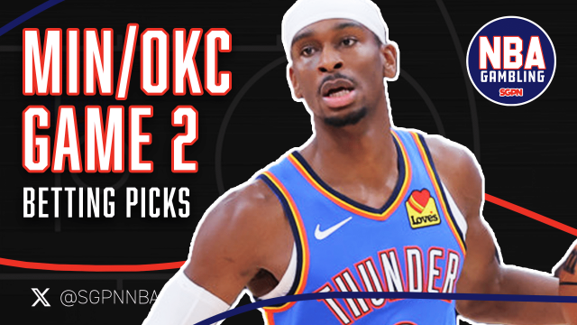 Timberwolves vs. Thunder Game 2 Picks 5/22/25 | NBA Gambling Podcast (Ep. 939)