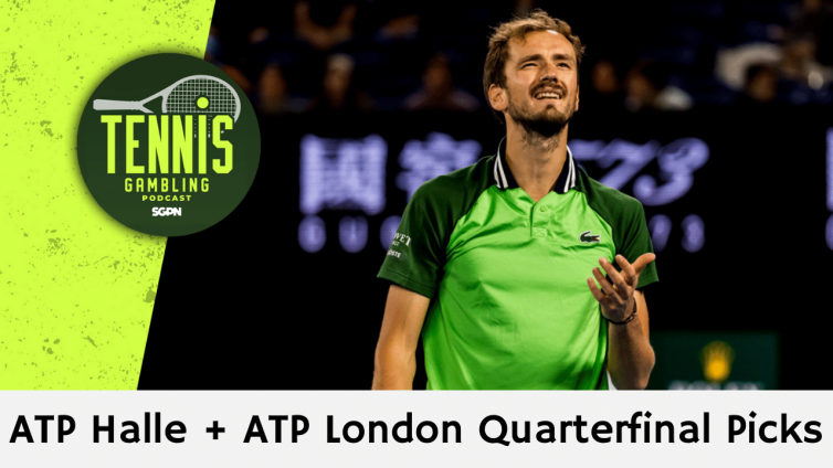 ATP Halle + ATP London Quarterfinal Picks – 6/19/25 | Tennis Gambling Podcast (Ep. 503)