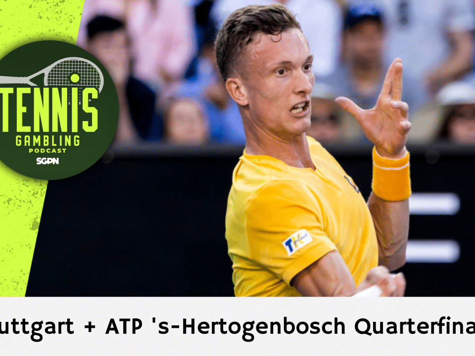 ATP Stuttgart + ATP ‘s-Hertogenbosch Quarterfinal Picks – 6/12/25 | Tennis Gambling Podcast (Ep. 499)