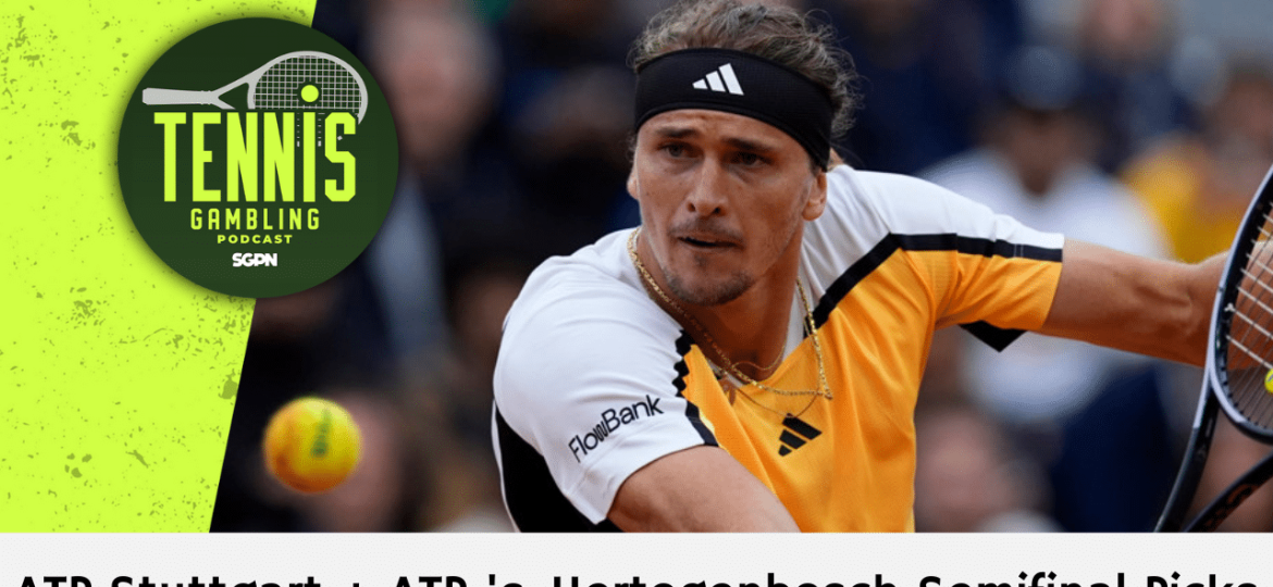 ATP Stuttgart + ATP ‘s-Hertogenbosch Semifinal Picks – 6/13/25 | Tennis Gambling Podcast (Ep. 500)