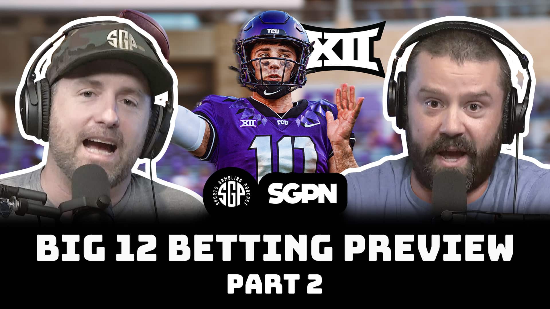 BIG 12 College Football 2025 Betting Preview Part Two