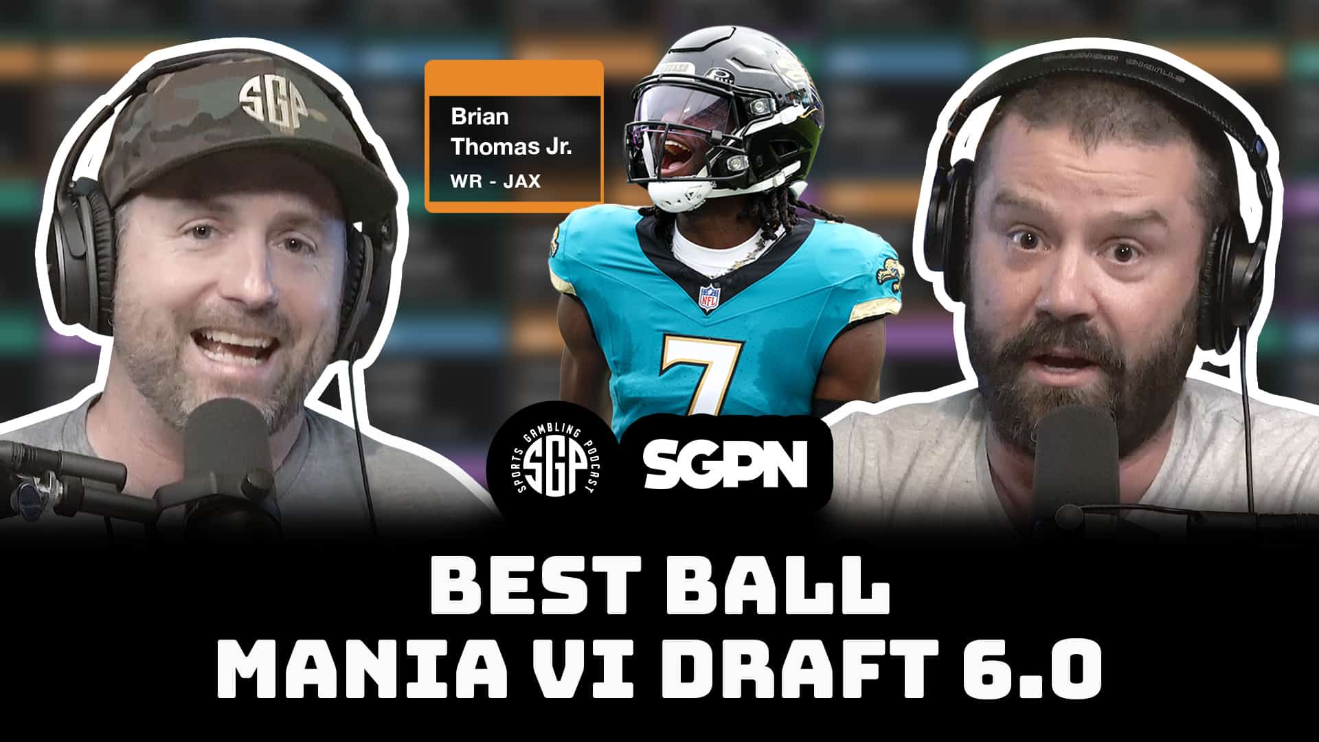 Best Ball Mania VI Draft 6