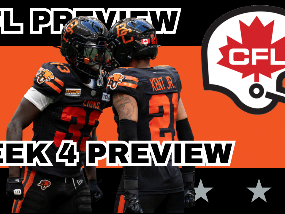 CFL Week 4 Preview, Picks & DFS | The CFL Gambling Podcast (EP. 92)
