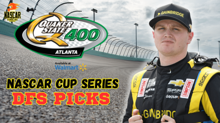 Quaker State 400 DFS Picks 2025 I NASCAR Gambling Podcast (Ep. 639 ...