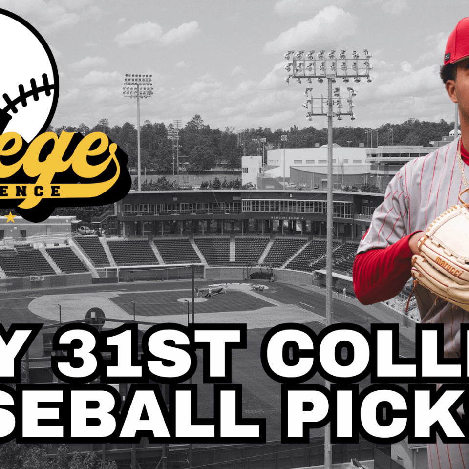 College Baseball Picks May 31st - NCAA Baseball Tournament Predictions