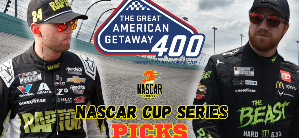 The Great American Getaway 400 Betting Picks 2025 I NASCAR Gambling Podcast (Ep. 634)