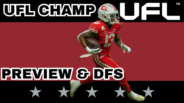 UFL Championship Preview, Picks & DFS | The UFL Gambling Podcast (Ep. 48)