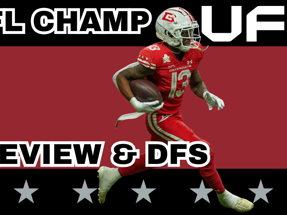 UFL Championship Preview, Picks & DFS | The UFL Gambling Podcast (Ep. 48)