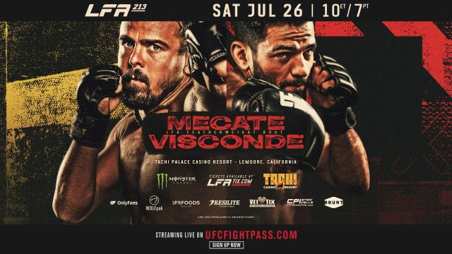 LFA 213 is our regional show of record this week. Come check out regional mma to make some picks, predictions & bets