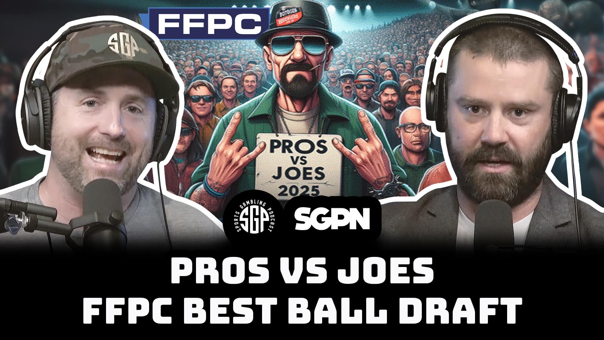 Pros Vs Joes FFPC Best Ball Draft