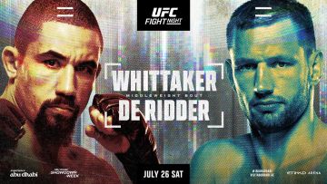Best Bet For Saturday (July 26th): UFC Predictions