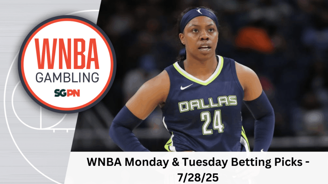 WNBA Monday + Tuesday Betting Picks – 7/28/25 | WNBA Gambling Podcast (Ep. 197)