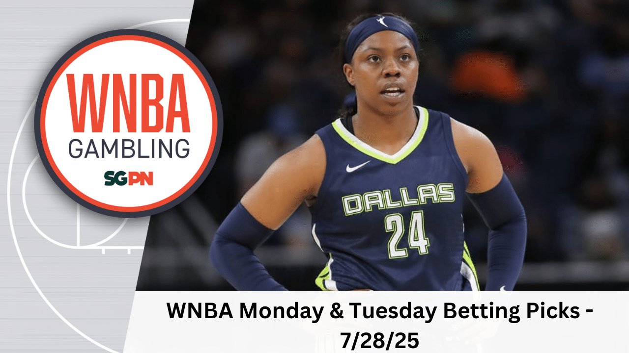 WNBA Monday + Tuesday Betting Picks – 7/28/25 | WNBA Gambling Podcast (Ep. 197)