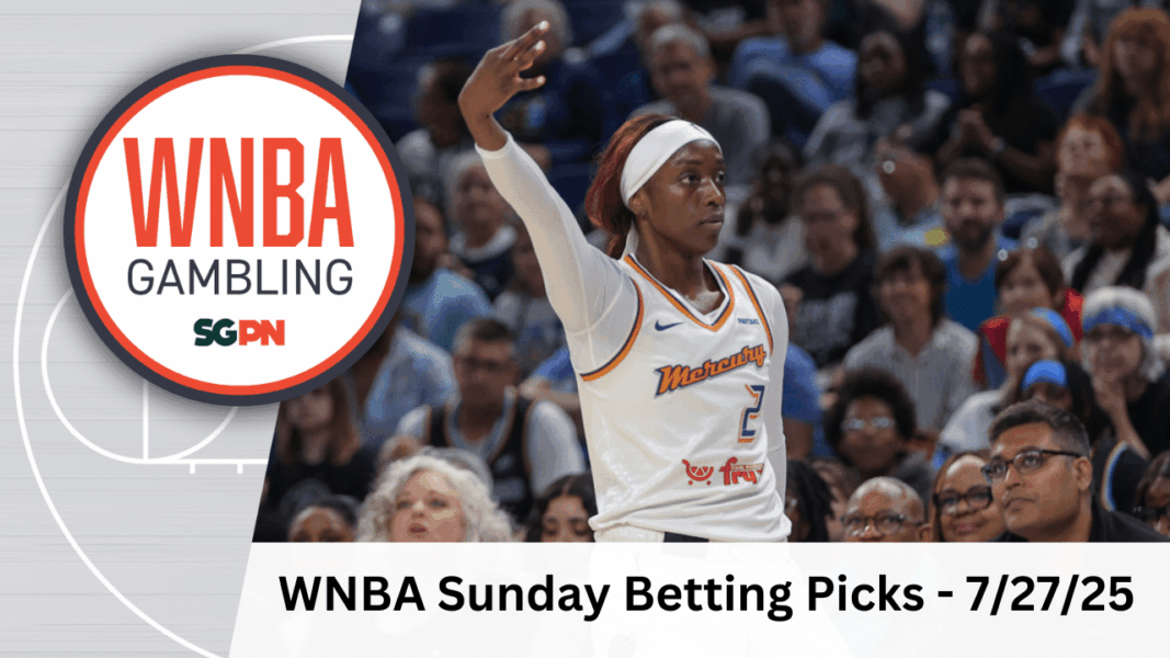 WNBA Sunday Betting Picks – 7/27/25 | WNBA Gambling Podcast (Ep. 196)