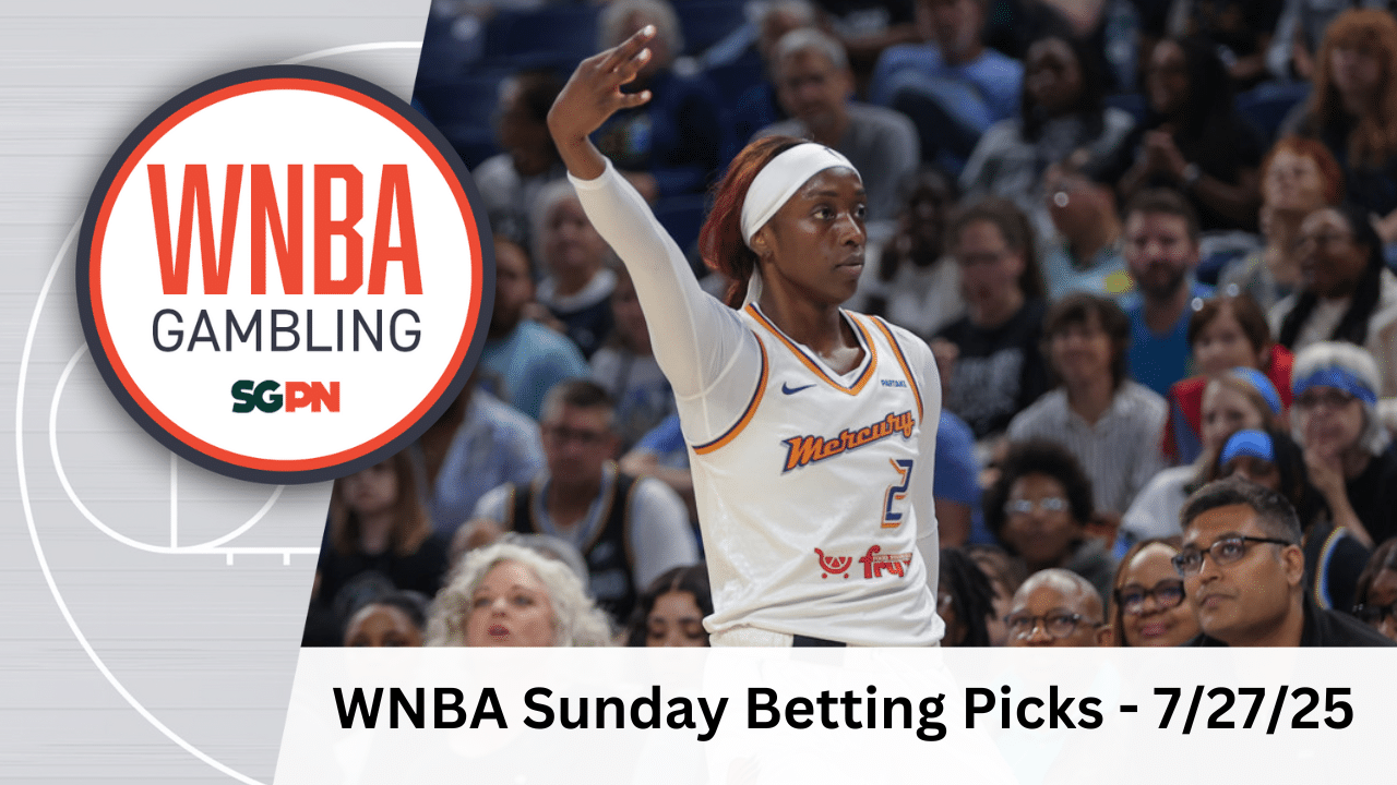 WNBA Sunday Betting Picks – 7/27/25 | WNBA Gambling Podcast (Ep. 196)