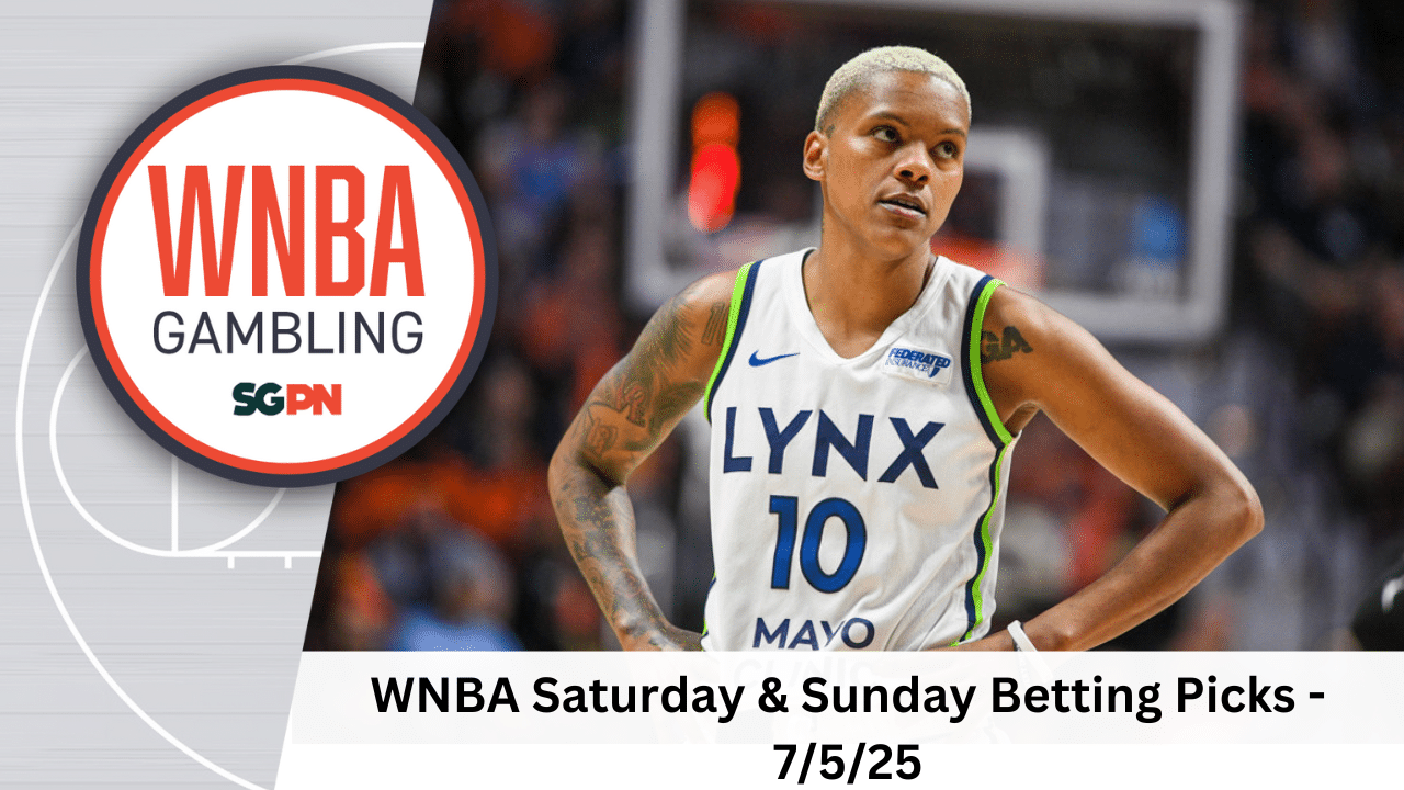 WNBA Saturday + Sunday Betting Picks – 7/5/25 | WNBA Gambling Podcast (Ep. 191)