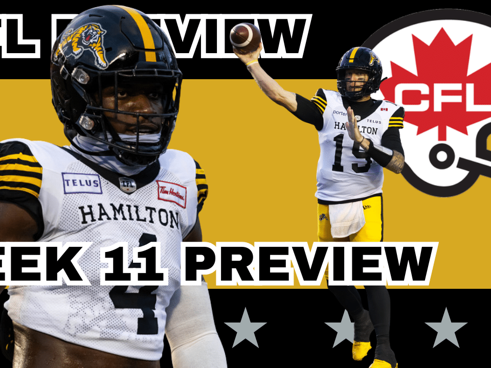 CFL Week 11 Preview, Picks & DFS | CFL Gambling Podcast (Ep. 99)