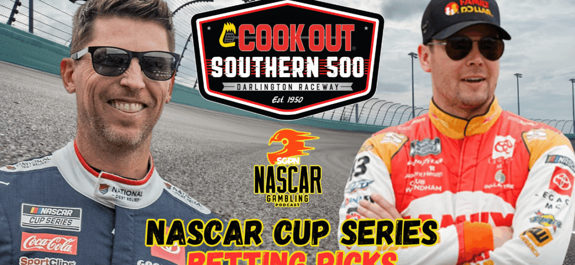 Cook Out Southern 500 Betting Picks 2025 I NASCAR Gambling Podcast (Ep. 667)