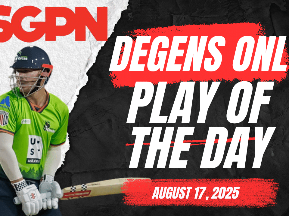 Cricket Match Prop: Degens Only Play of the Day