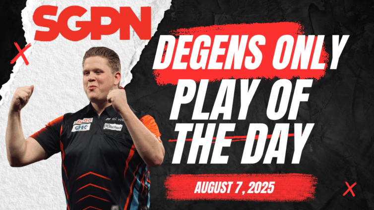 Darts Match Moneyline Bet: Degens Only Play of the Day
