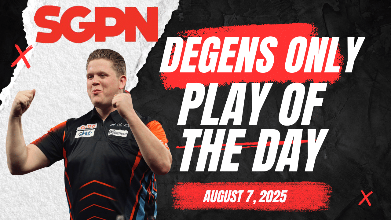 Darts Match Moneyline Bet: Degens Only Play of the Day
