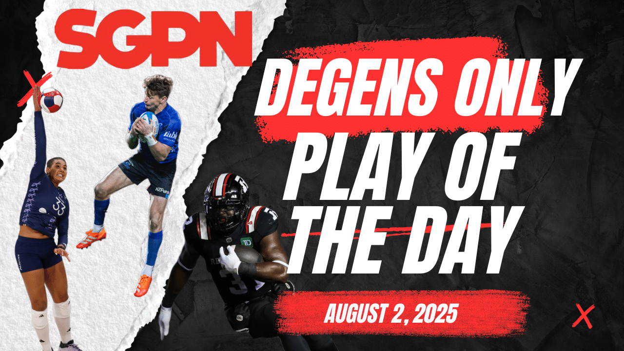Degens Only Play of the Day I Jacob Kiraz Anytime Tryscorer