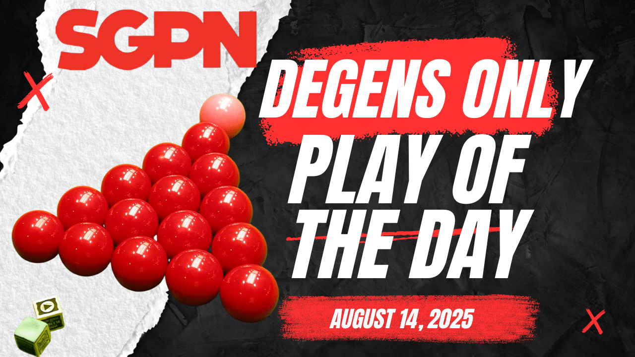 Snooker Betting PIck Degens Only Play of the Day