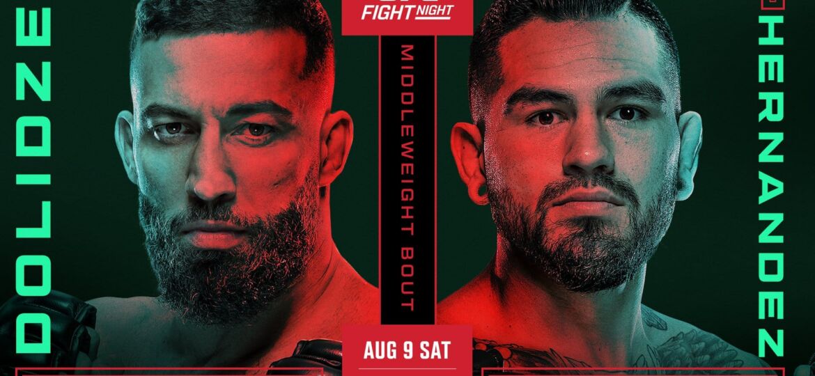 Best Bet For Saturday (August 9th): UFC Predictions